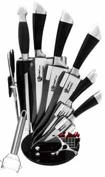 مجموعه چاقوی 9 پارچه ی آشپزخانه FUMA مدلFU-933